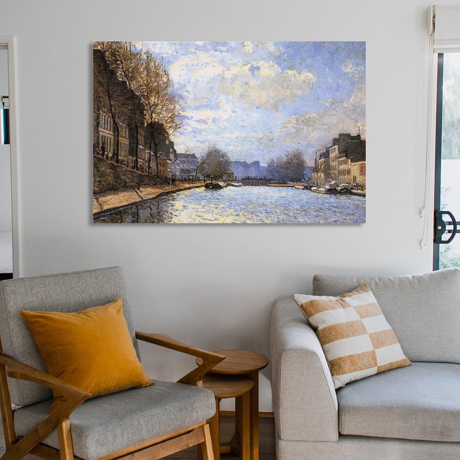 Amazon.co.jp: Alfred Sisleyアルフレッド・シスレー《 サン・マルタン