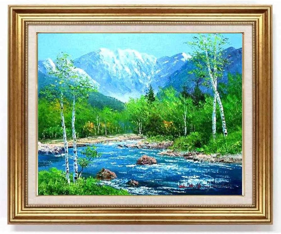 ヨーロッパ絵画油絵手書き横長ワイド ヨーロッパ絵画油絵手書き横長