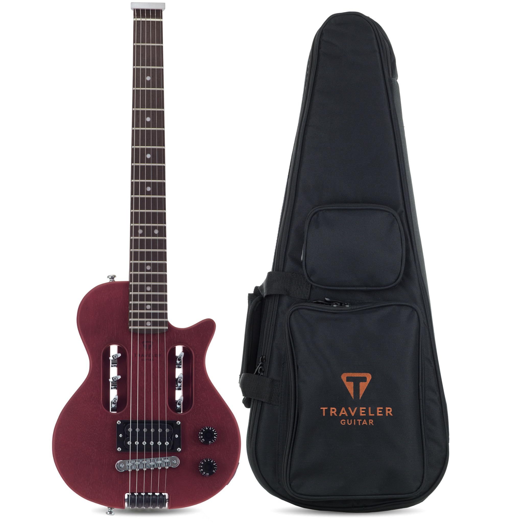 Amazon.com: Traveler Guitar EG-1 Studio (Satin Red) Electric