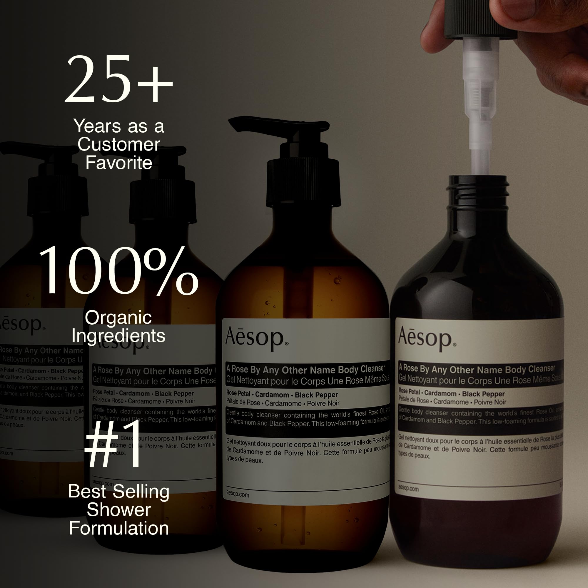 Amazon | イソップ ダマスカン ローズ ボディクレンザー (500mL