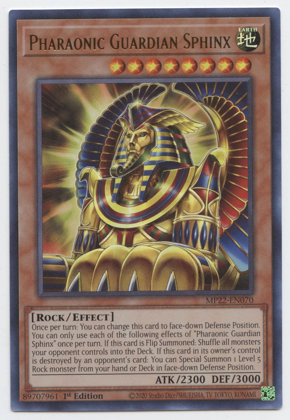 Amazon.com: Pharaonic Guardian Sphinx - MP22-EN070 - Ultra Rare