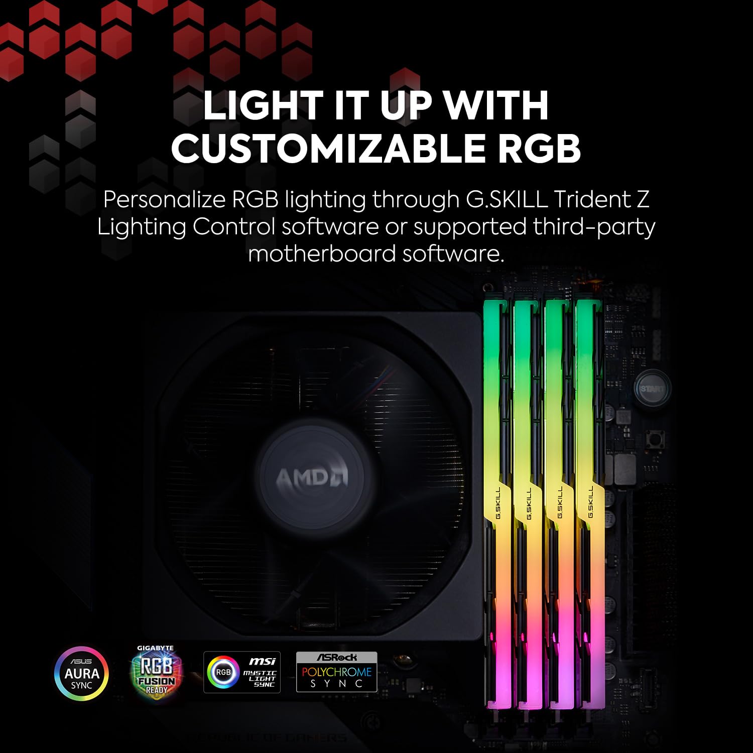 32GB G.Skill Trident Z Neo DDR4 3600MHz PC4-28800 CL18 RGB Dual