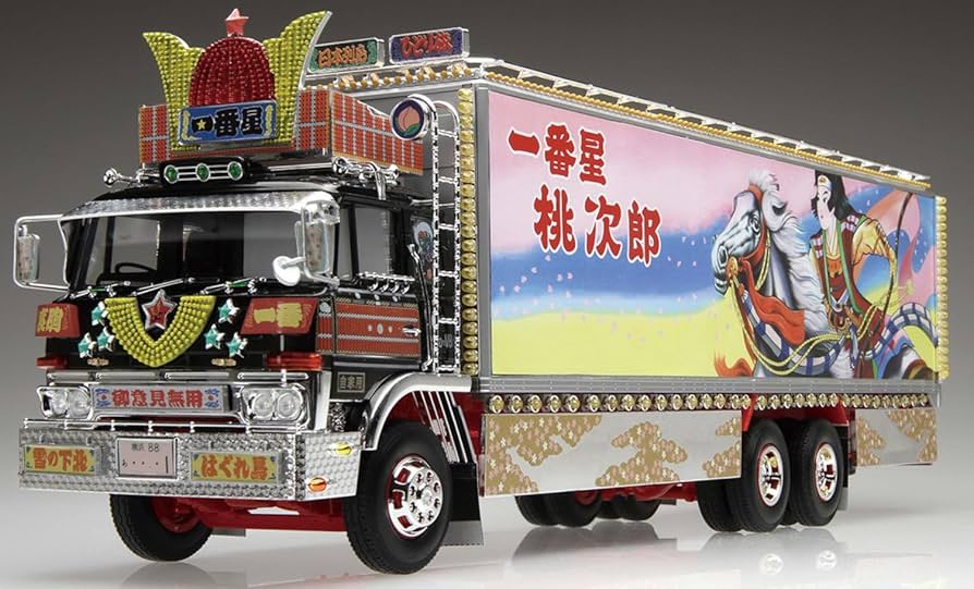 Amazon | 青島文化教材社(AOSHIMA) 1/32 トラック野郎シリーズ No.4 一