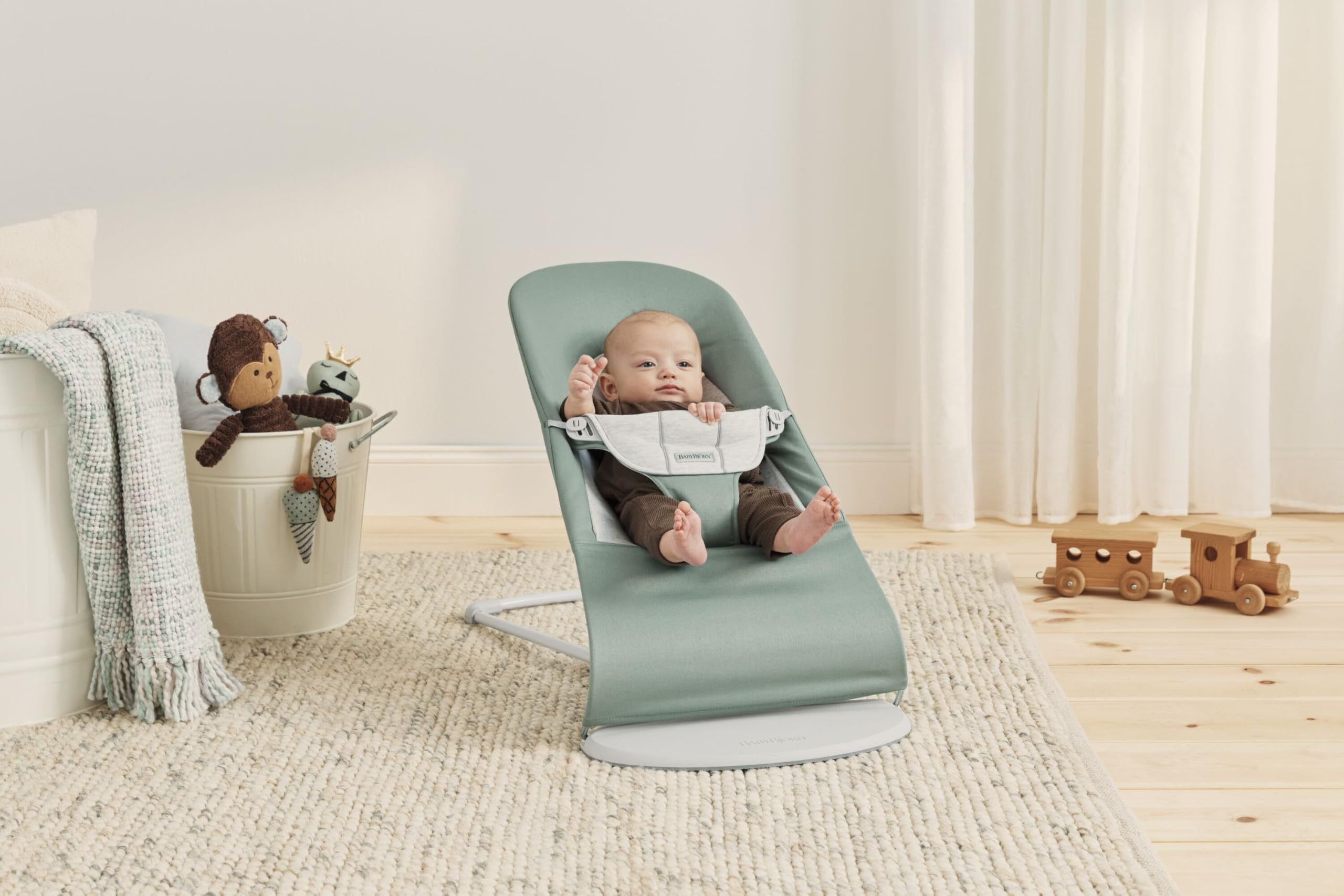 Amazon | ベビービョルン バウンサーバランスソフト ジャージー ライト