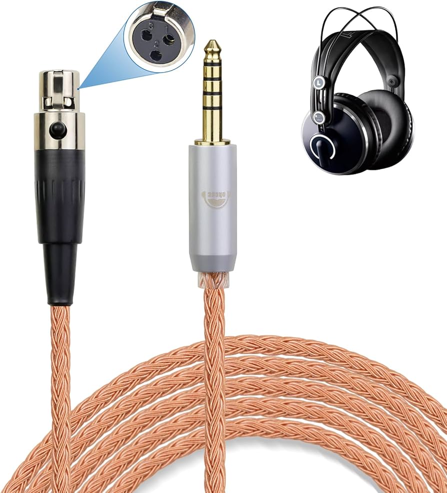Amazon | okcsc ZT16 ヘッドホンケーブル Q701 XLR-3Pinコネクタ 交換