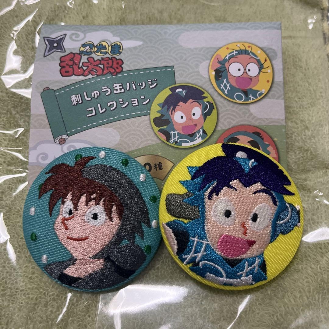 Amazon.co.jp: 忍たま乱太郎 刺繍缶バッジコレクション 土井先生・きり
