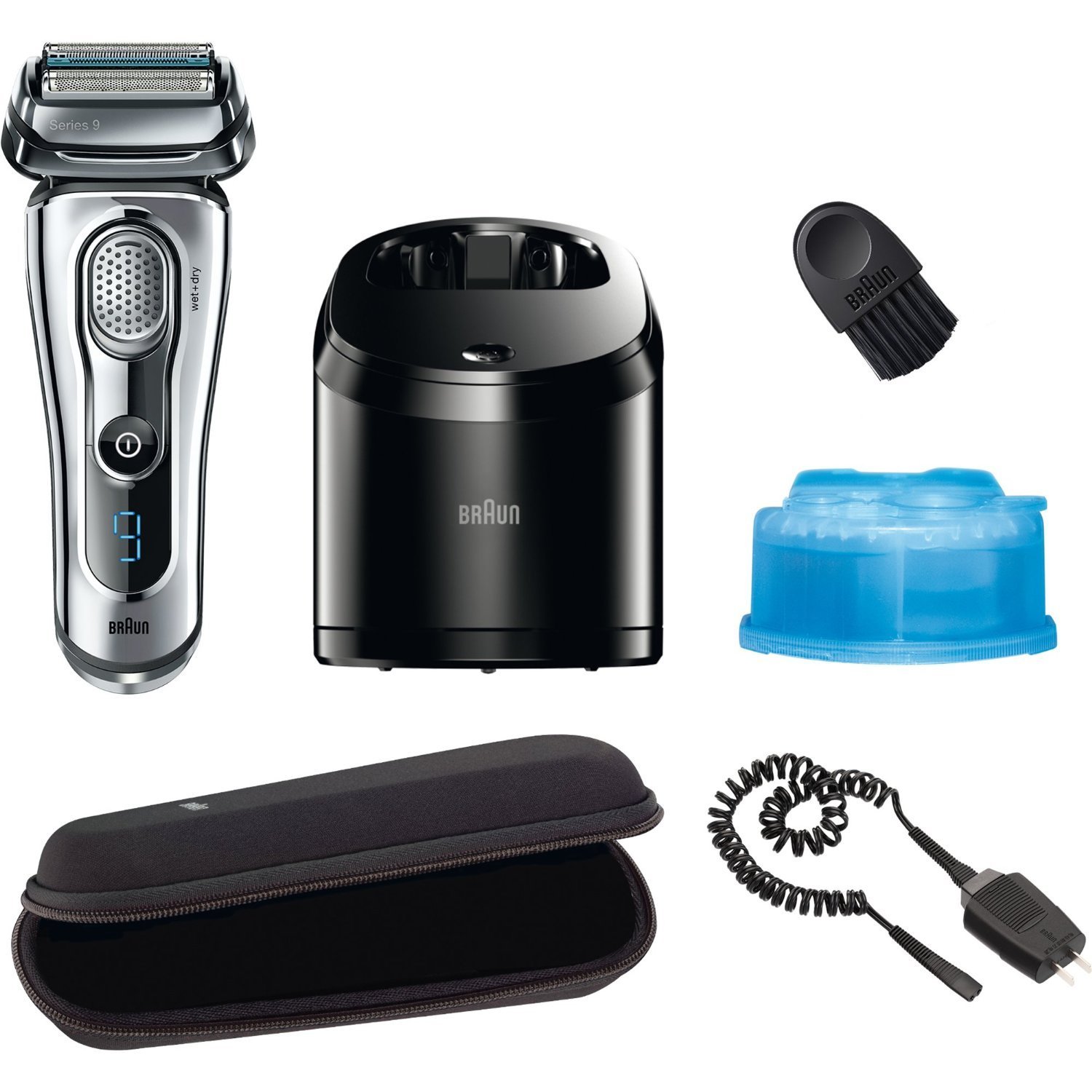 Amazon | Braun Series 9 9095cc Wet and Dry Electric Shaver with