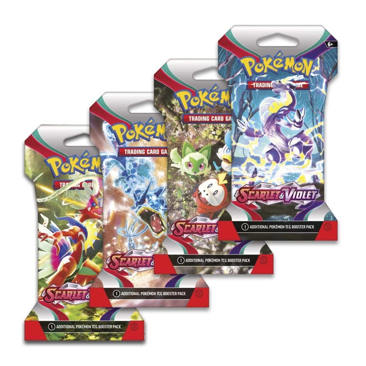 Amazon.co.jp: POKEMON TCG: Scarlet & Violet Sleeved Booster Packs