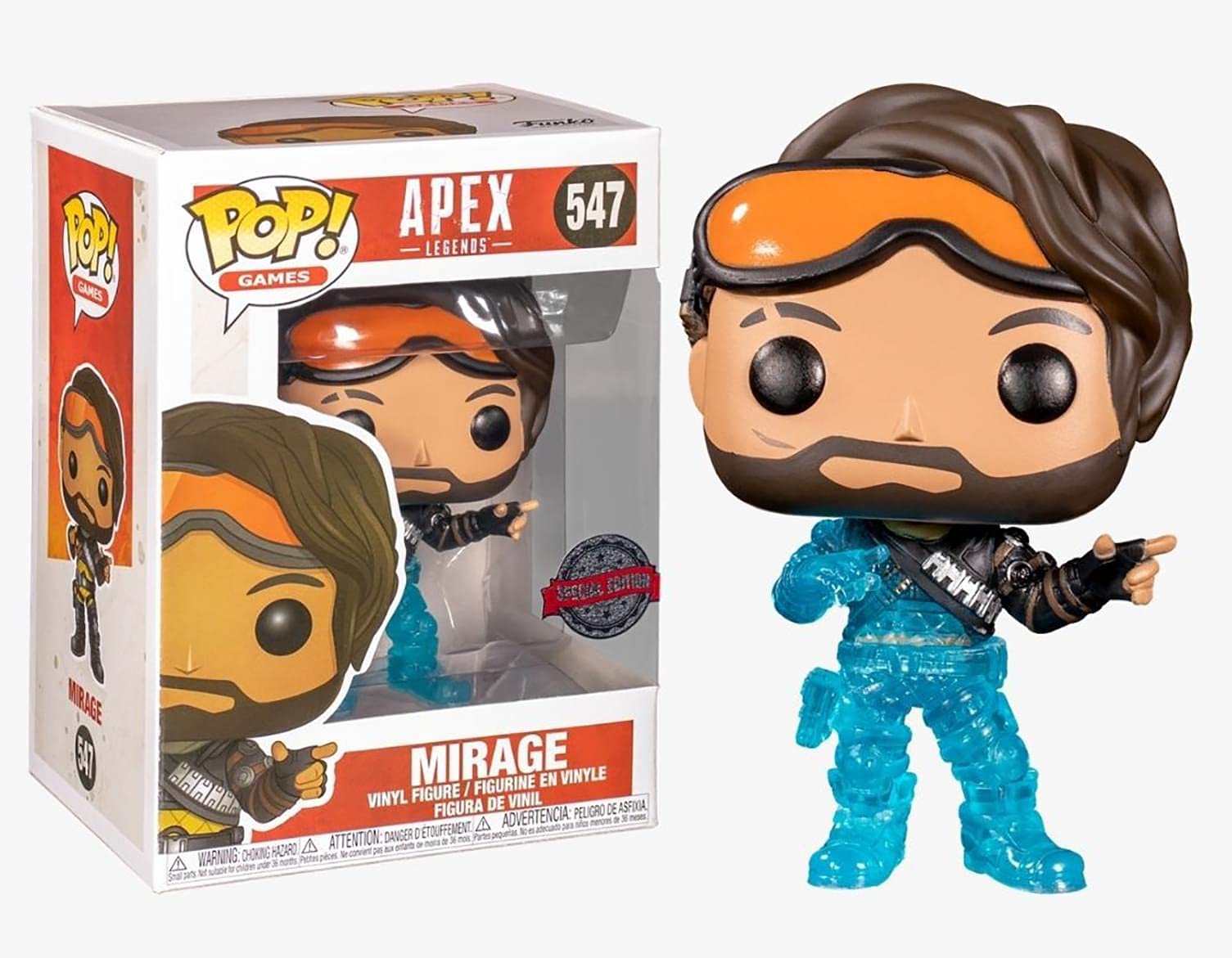 Funko Pop! Games Apex Legends Fading Mirage Exclusive Vinyl Figure
