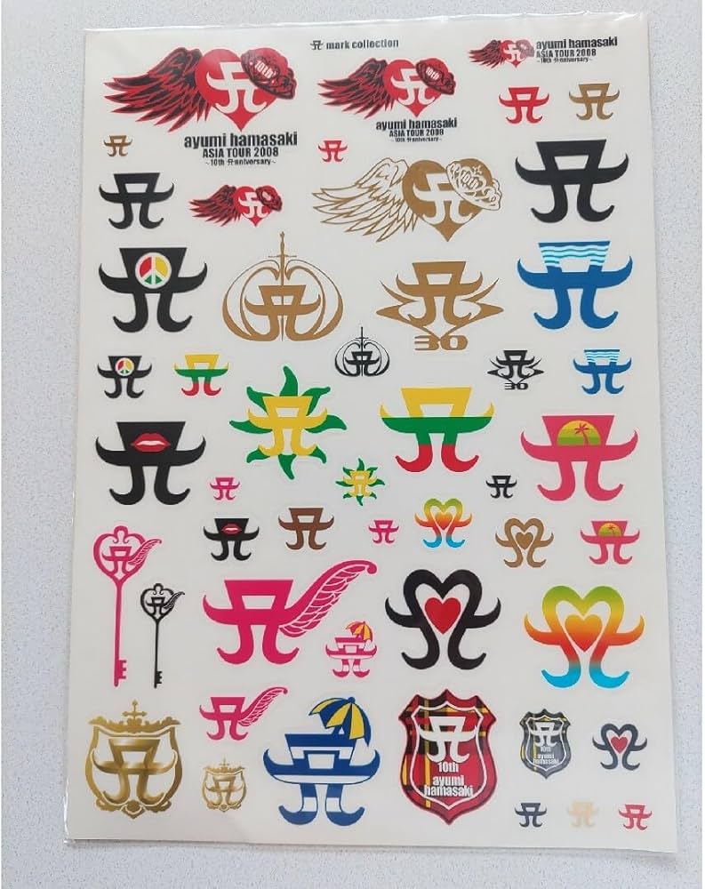Amazon.co.jp: 浜崎あゆみ あゆぱん Aマーク シール ステッカー : おもちゃ