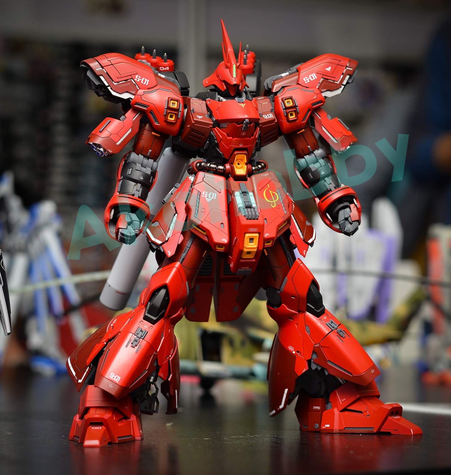 Amazon | MG 1/100 MSN-04 サザビー Ver.Ka レジン 改造 キット