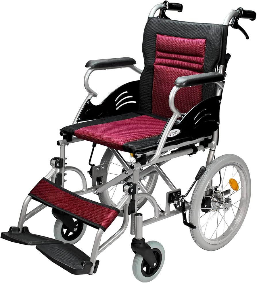 Amazon | ケアテックジャパン 介助式車椅子 CA-22SU ハピネスライト