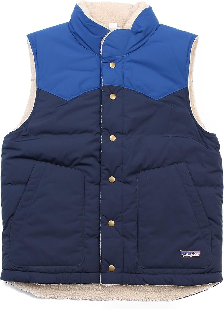 Amazon.co.jp: [パタゴニア] ダウンベスト フリース リバーシブル