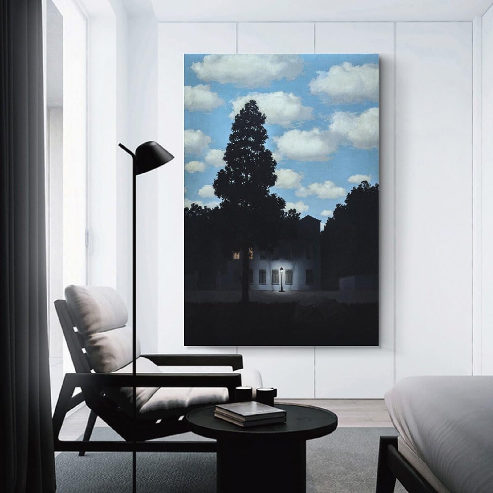 Amazon.co.jp: ルネ・マグリット光の帝国ヴィンテージポスター 印刷