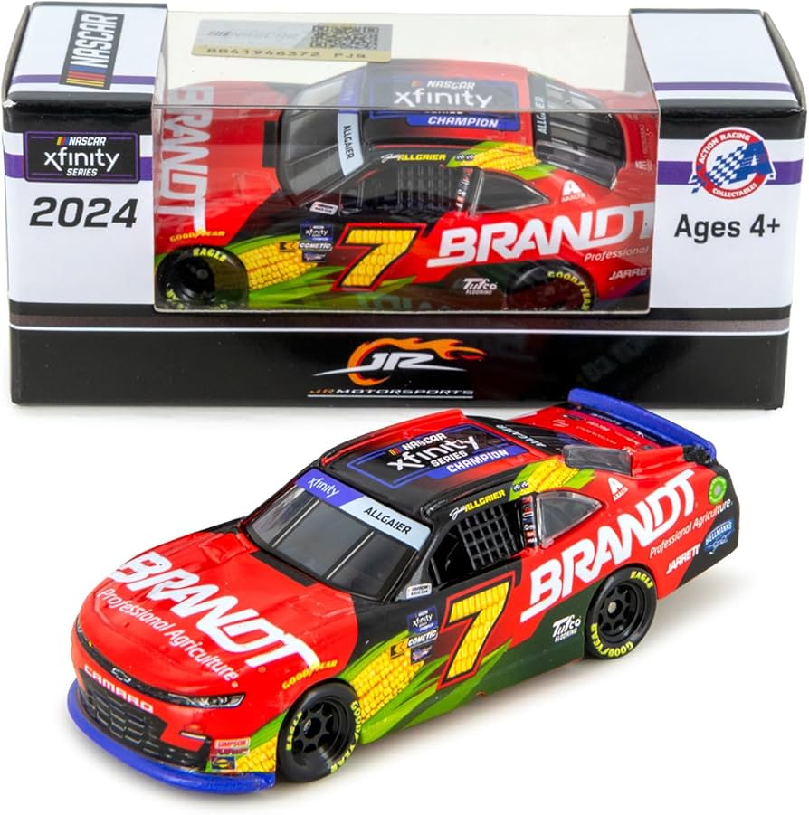Amazon.com: Justin Allgaier 2024 Xfinity Series Champion 1:64