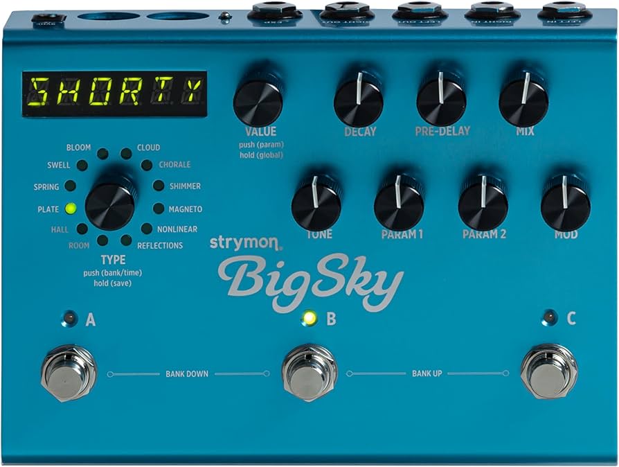 Amazon.com: Strymon BigSky Multidimensional Reverb Pedal : Musical