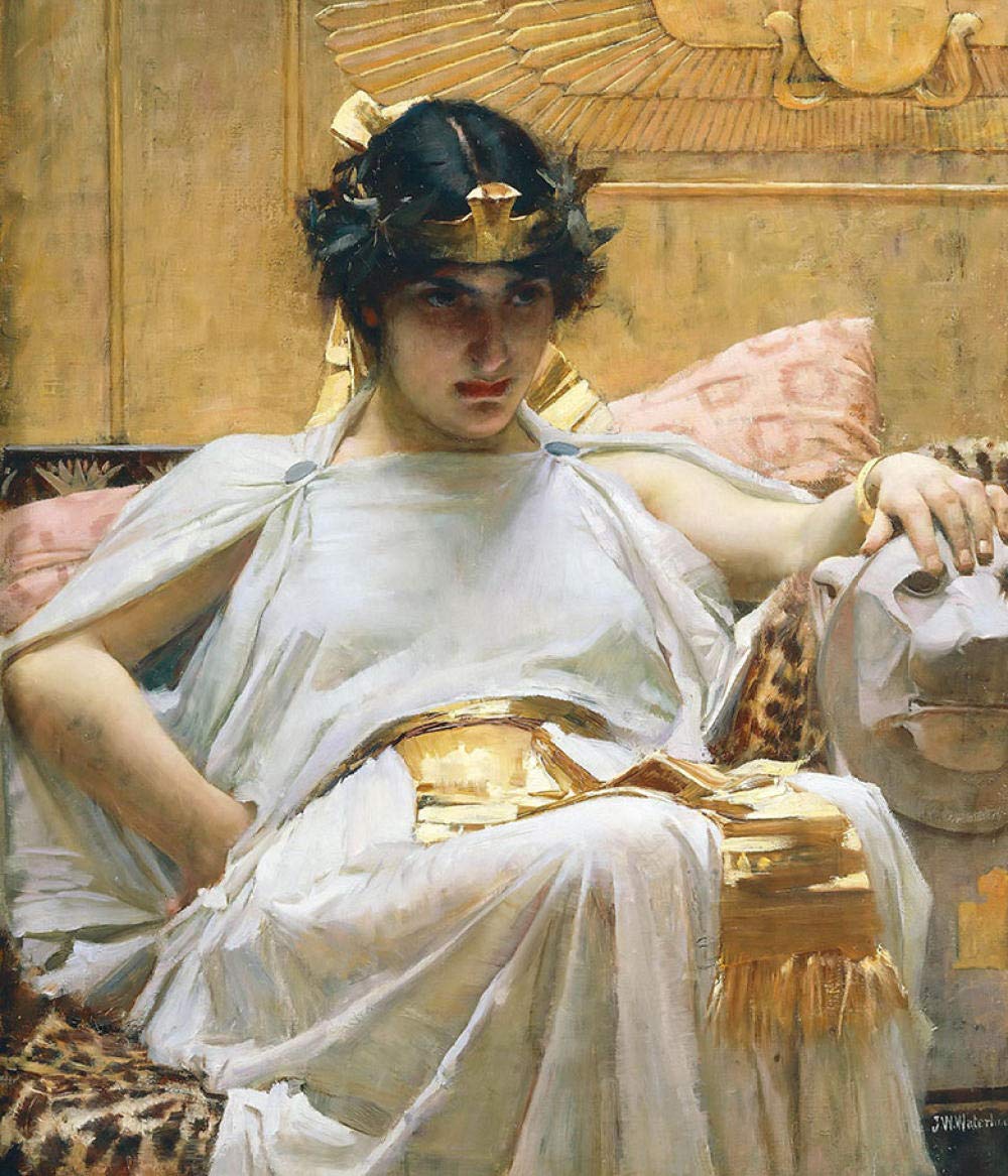 Amazon.co.jp: クレオパトラ女王の絵画インテリアウィリアムウォーター