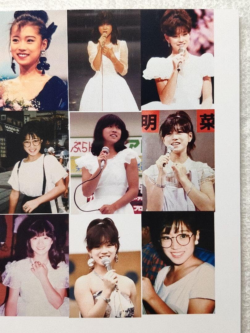 Amazon.co.jp: 中森明菜写真LサイズはL版です。25枚セット : おもちゃ