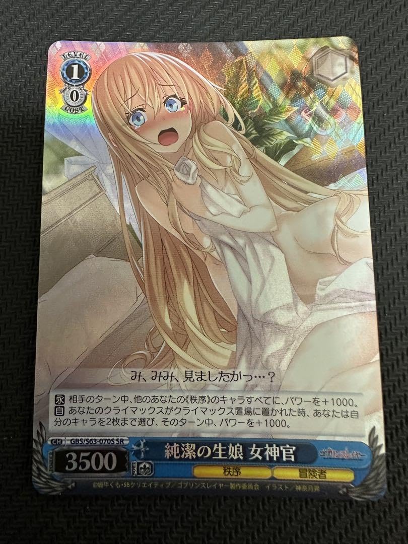 Amazon.co.jp: WS ヴァイスシュヴァルツ ゴブリンスレイヤー 純潔の