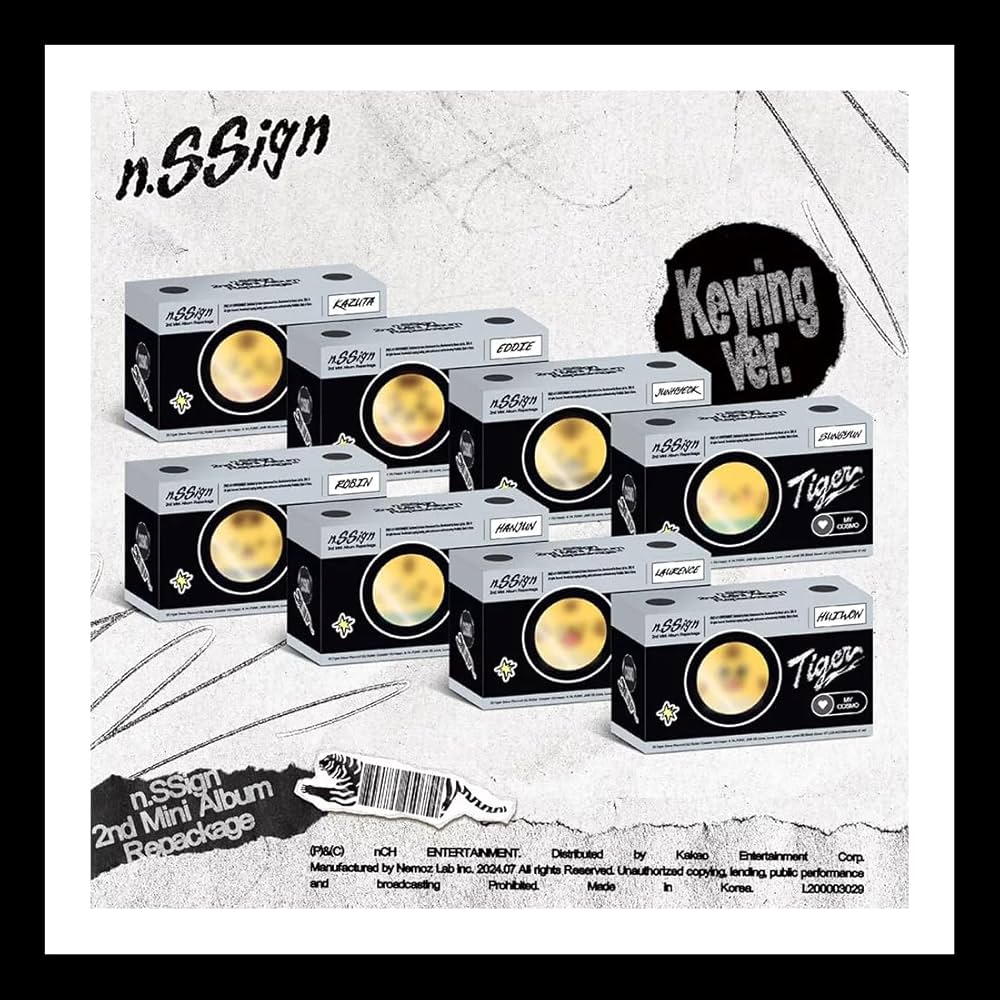 Amazon.co.jp: [NFC キーリング] N.SSIGN TIGER 2nd Mini Album