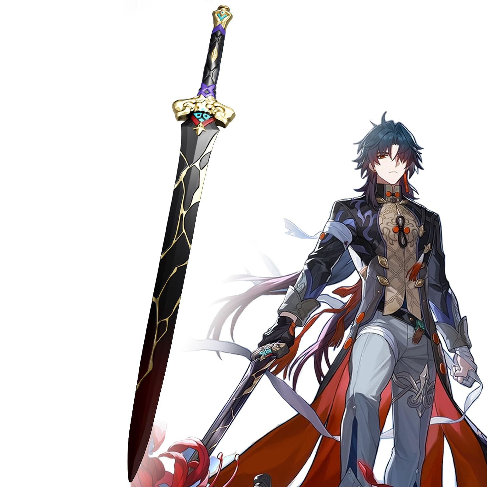 Amazon.co.jp: Plazhen 崩壊スターレイル コスプレ 道具 刃 武器 剣