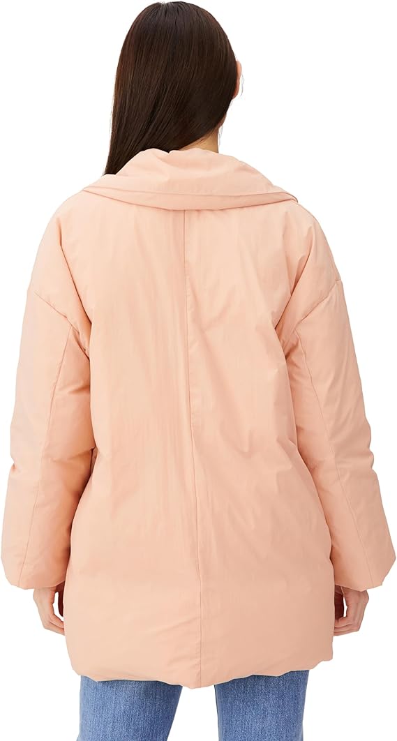 Amazon.co.jp: フレンチダウンハーフ丈パデッドコート : ファッション