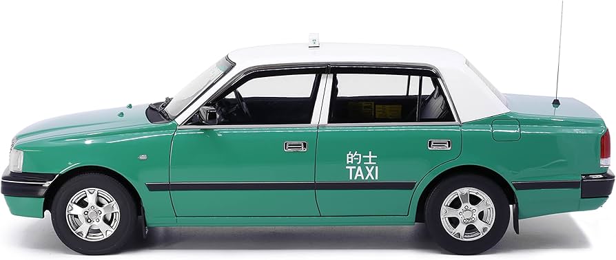 Amazon | Tiny 1/18 トヨタ クラウンコンフォート 香港タクシー (4