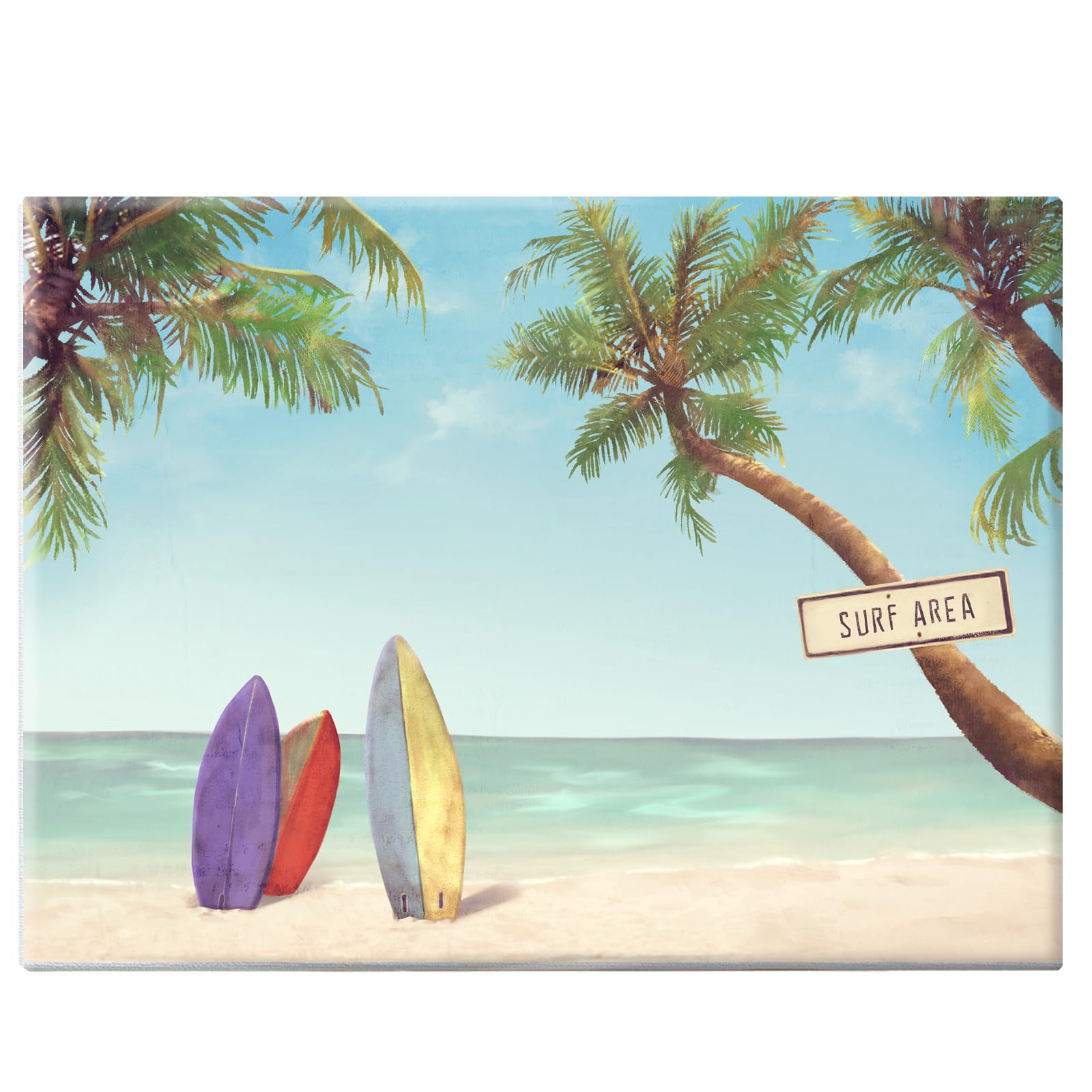 Amazon.co.jp: BC1 海の絵 キャンバス アート パネル ビーチ 夏 サマー