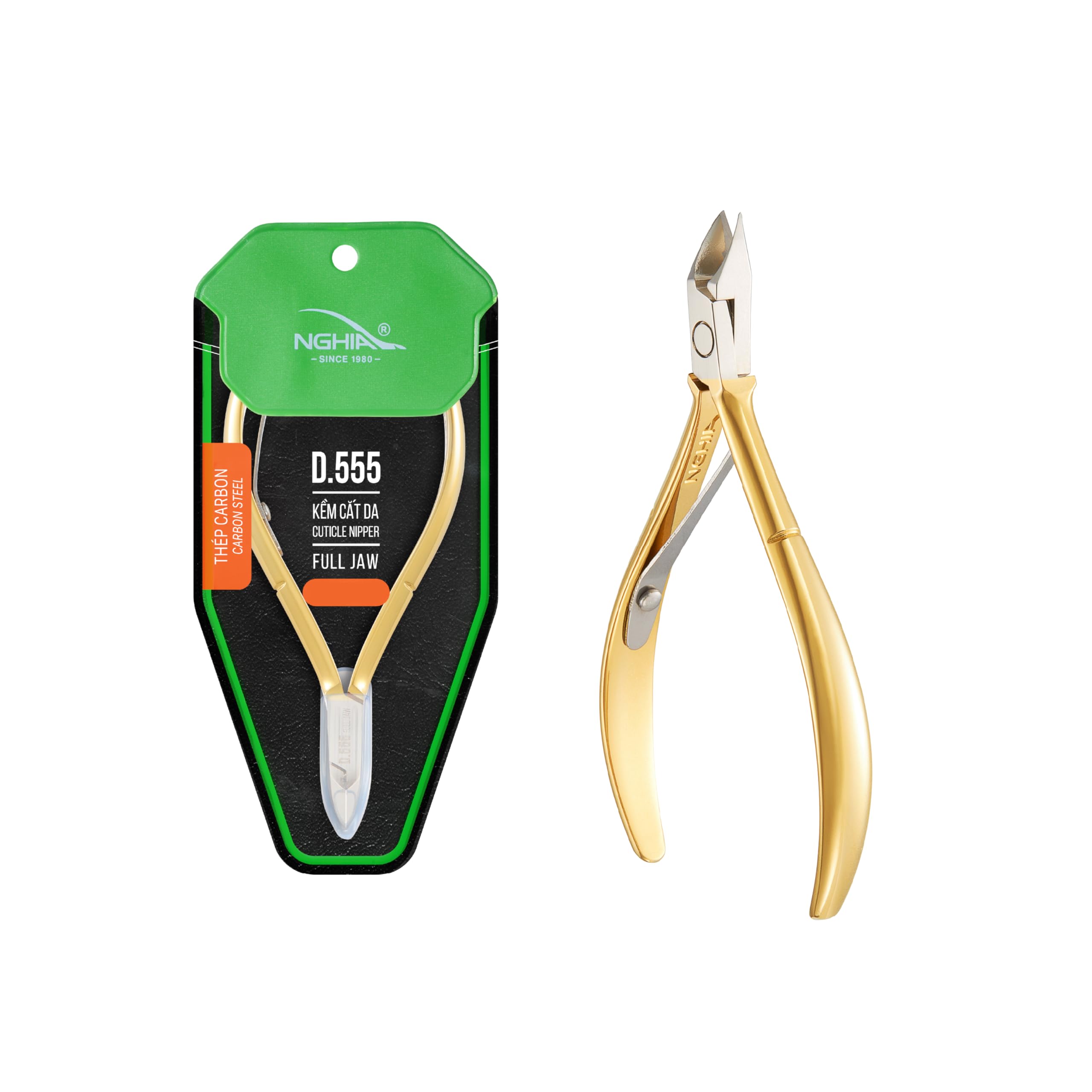 Amazon.com: Hard Steel Cuticle Nipper D-555 - Kem Nghia : Beauty