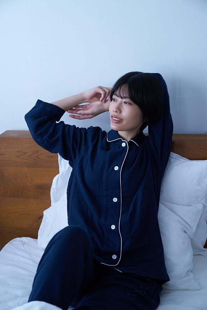 Amazon | [リライブシャツ] リライブパジャマ レディースセット M(身長