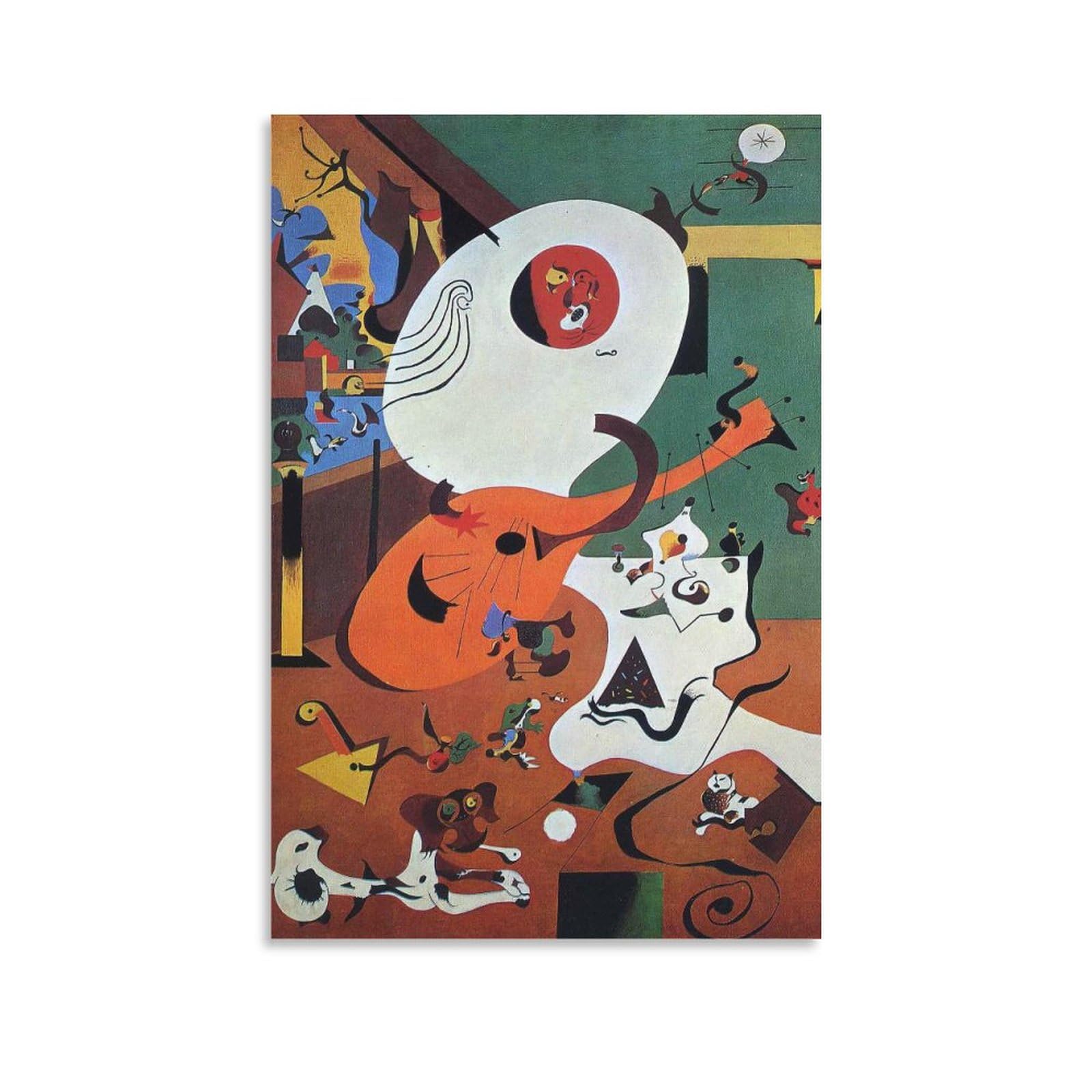 Amazon.co.jp: Joan Miroジョアンミロ《オランダの室内》ポスター