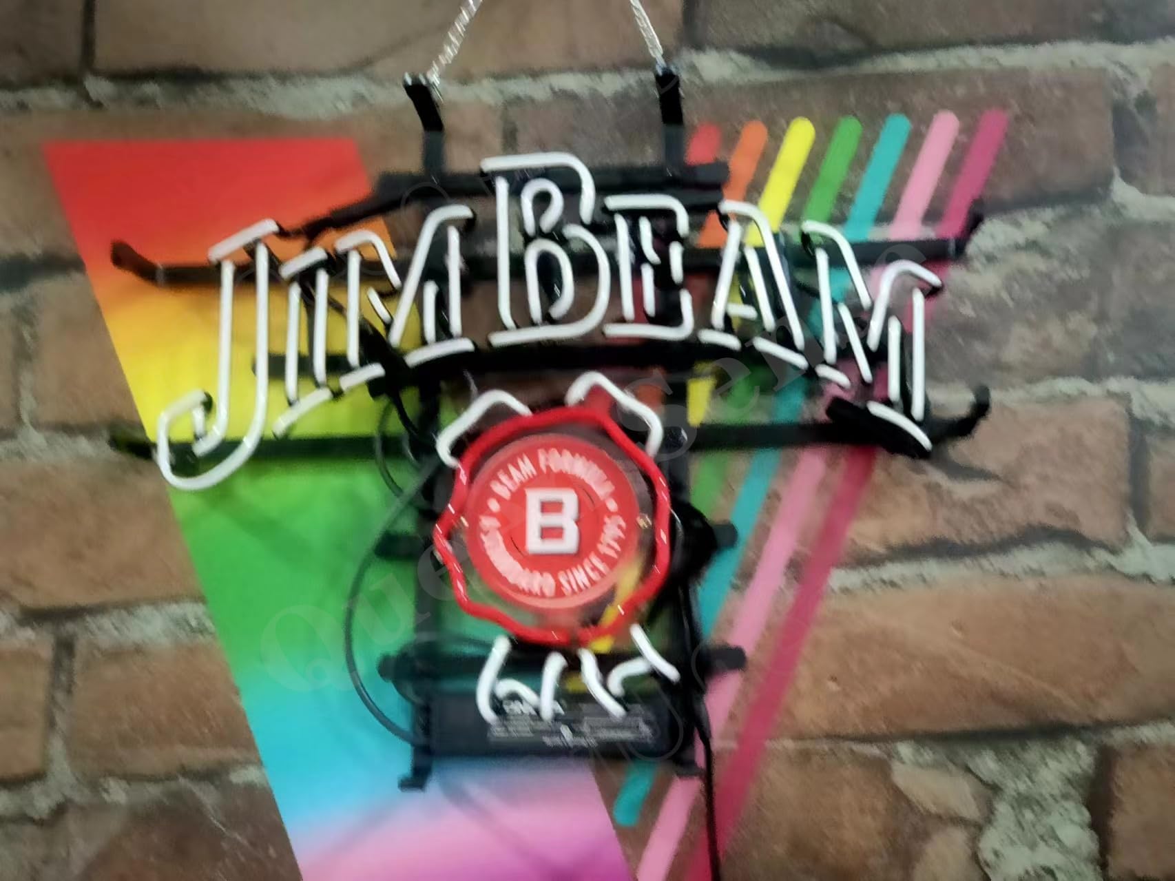 Amazon | QUEEN SENSE ジム ビーム ネオン サイン (様々なサイズ