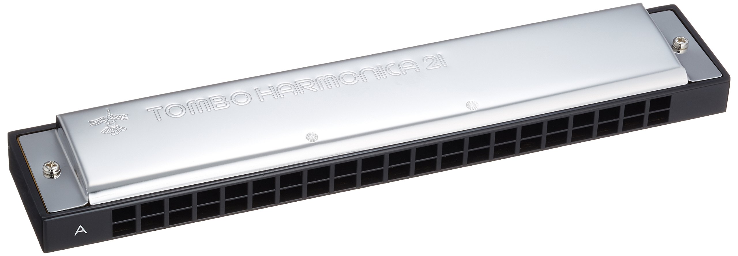 Amazon.co.jp: TOMBO 複音ハーモニカ A調 トンボバンド 21穴 3121