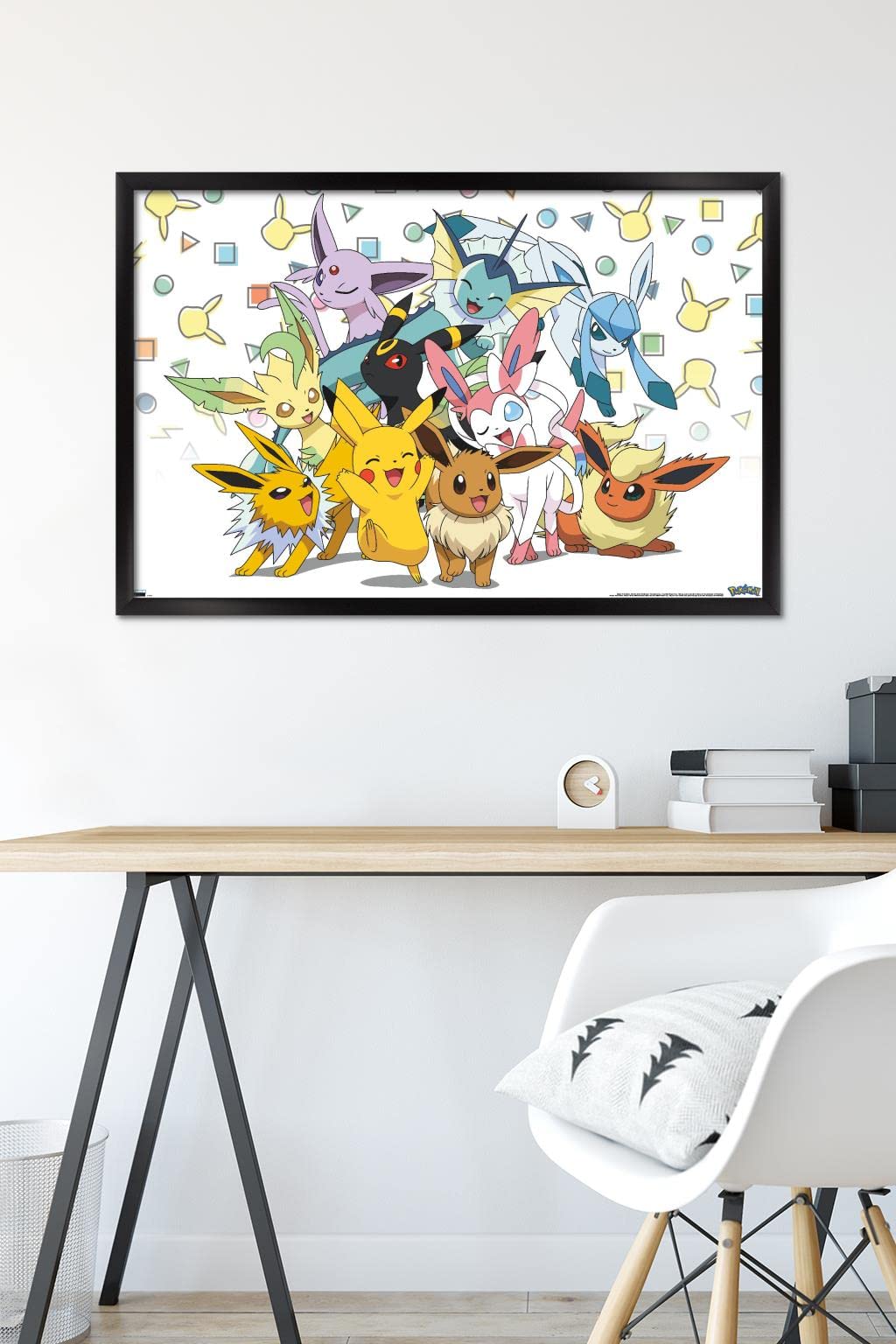 Amazon.co.jp: Trends International ポケモン - ピカチュウ、イーブイ