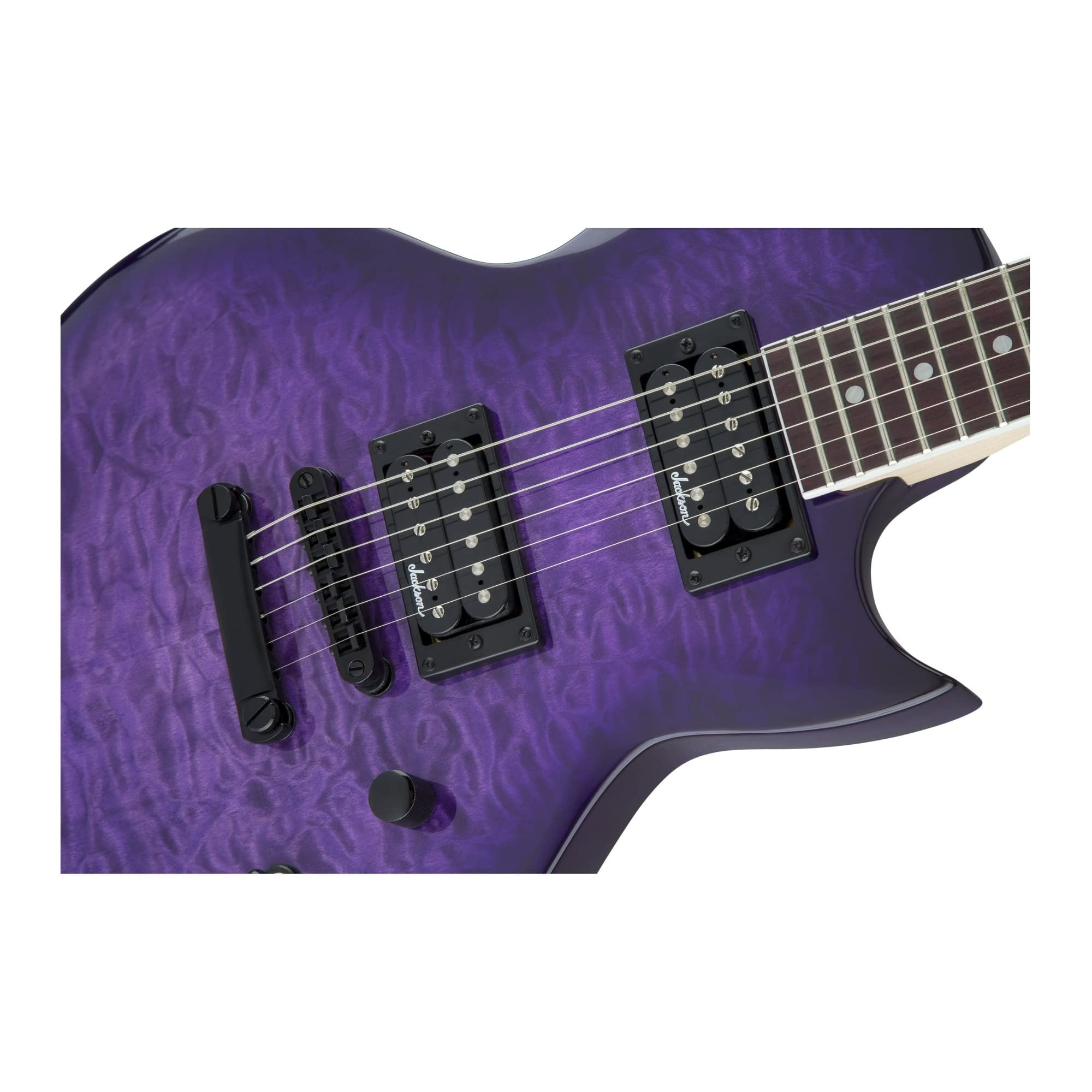 Amazon.com: Jackson JS Series Monarkh SC JS22Q - Trans Purple