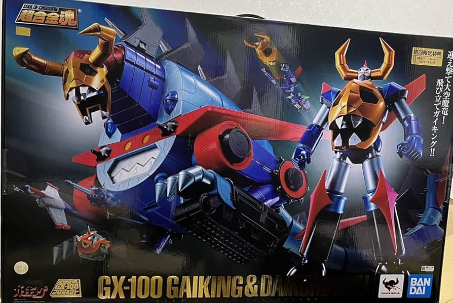 Amazon.co.jp: 超合金魂 プラモデル GX-100 ガイキング&大空魔竜 初回