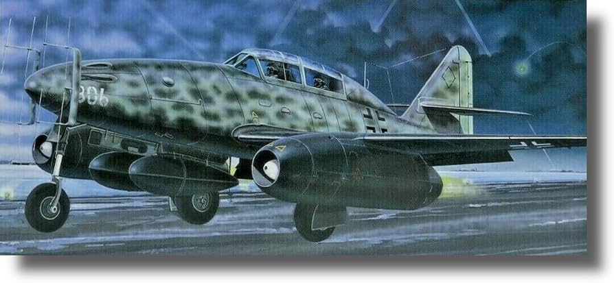 Amazon | セマー 1/72 ドイツ メッサーシュミット Me262B-1a/U1 夜間