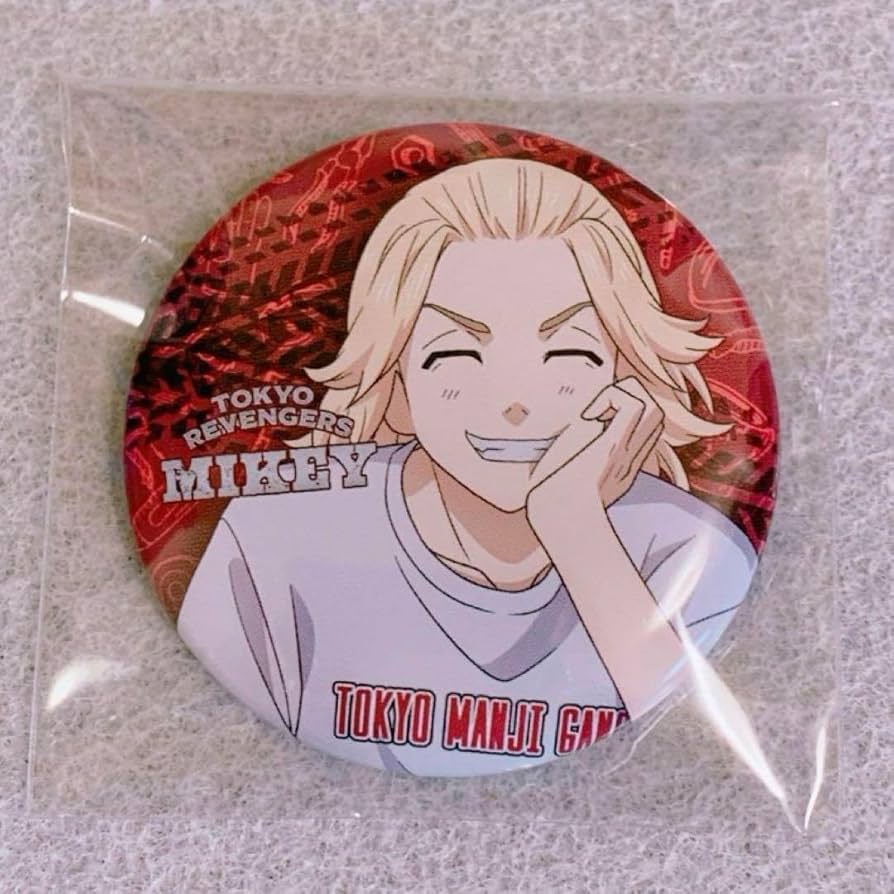 Amazon.co.jp: 東京 ズ 佐野万次郎 缶バッジ 笑顔 マイキー 東リべ