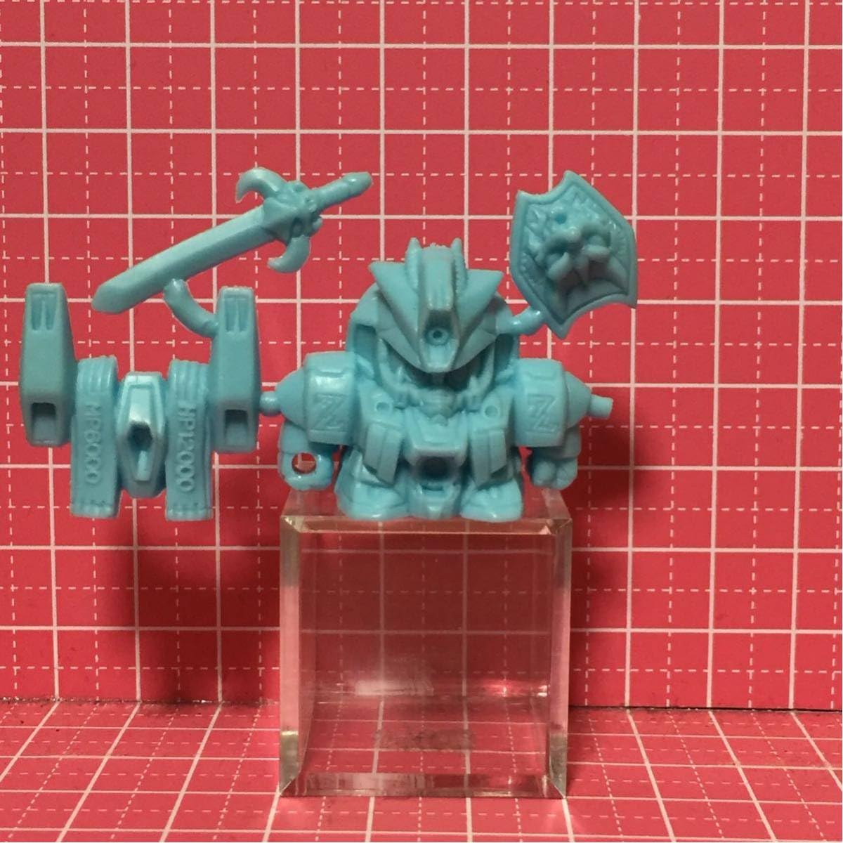 Amazon.co.jp: ガン消し SD ガンドランダー ツインゼファードG 水色 未