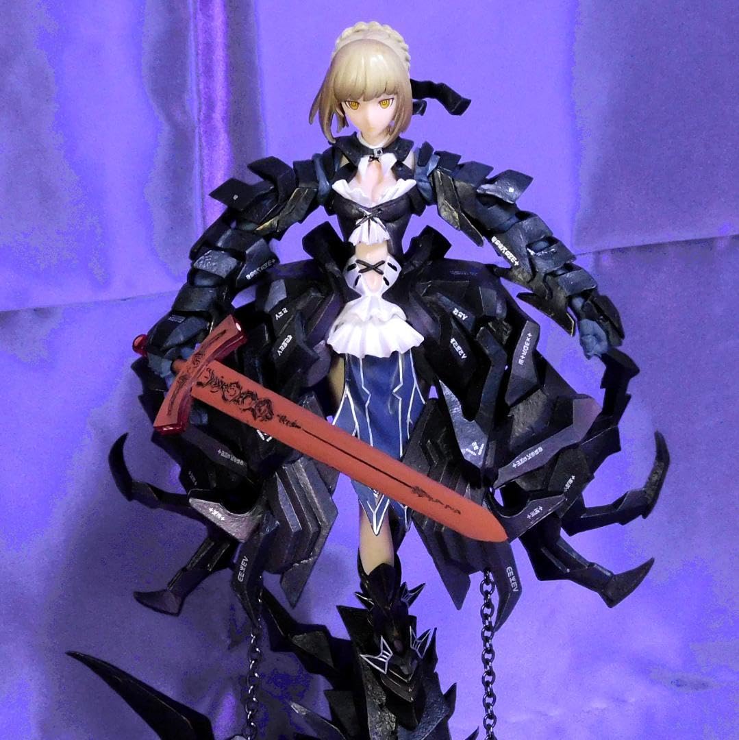 Amazon | Fate セイバー オルタ huke コラボ 1 7 黒王 完成品