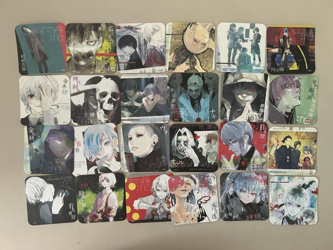 Amazon.co.jp: 東京喰種 re アートコースター3 全24種 石田スイ展