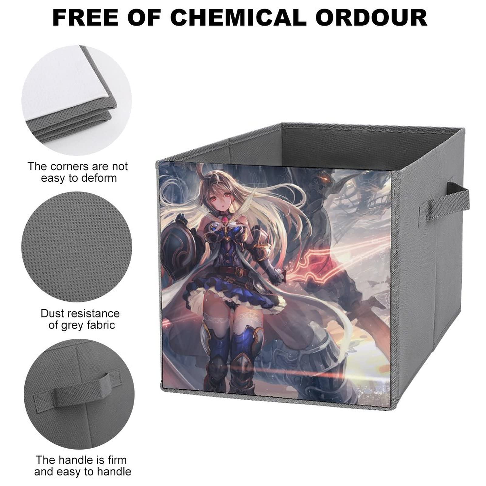 Amazon｜収納ボックス アニメ キャラクター 騎士の乙女 収納キューブ