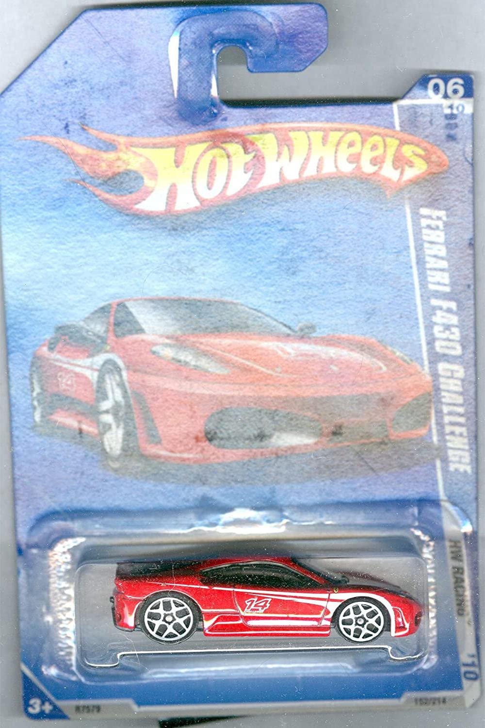 Amazon.com: Hot Wheels 2010-152 Ferrari F430 Challenge HW Racing