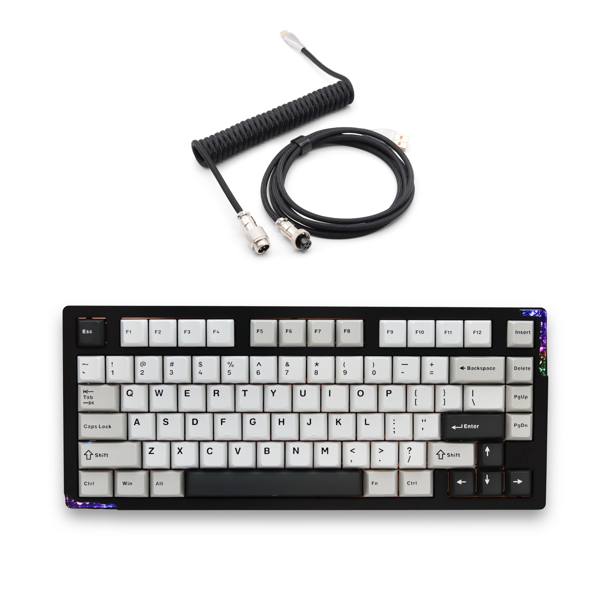 Amazon | Glacier Weikav Stars75s、ワイヤレス/有線、取り外し可能な