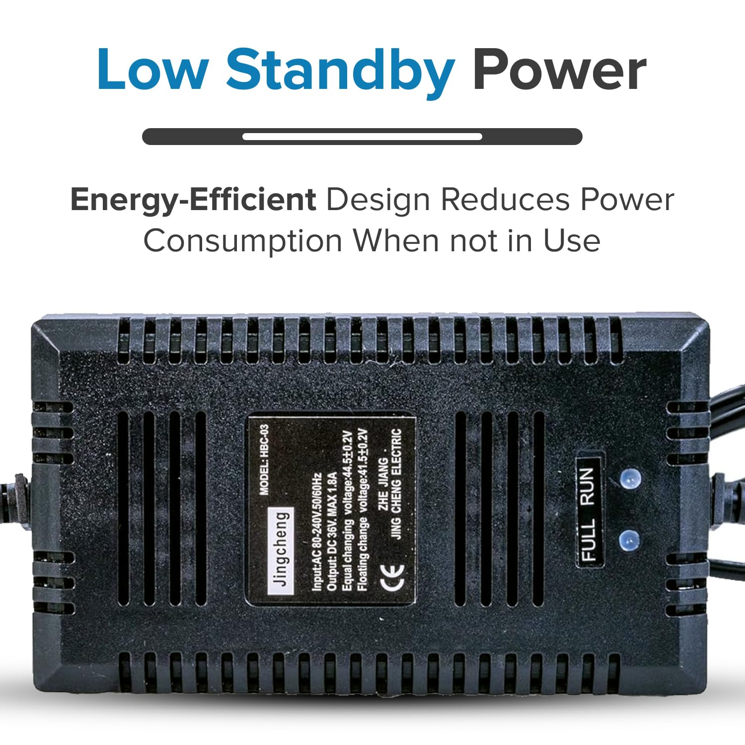 Amazon.com: AlveyTech 36 Volt 1.6 Amp 3-Prong Battery Charger