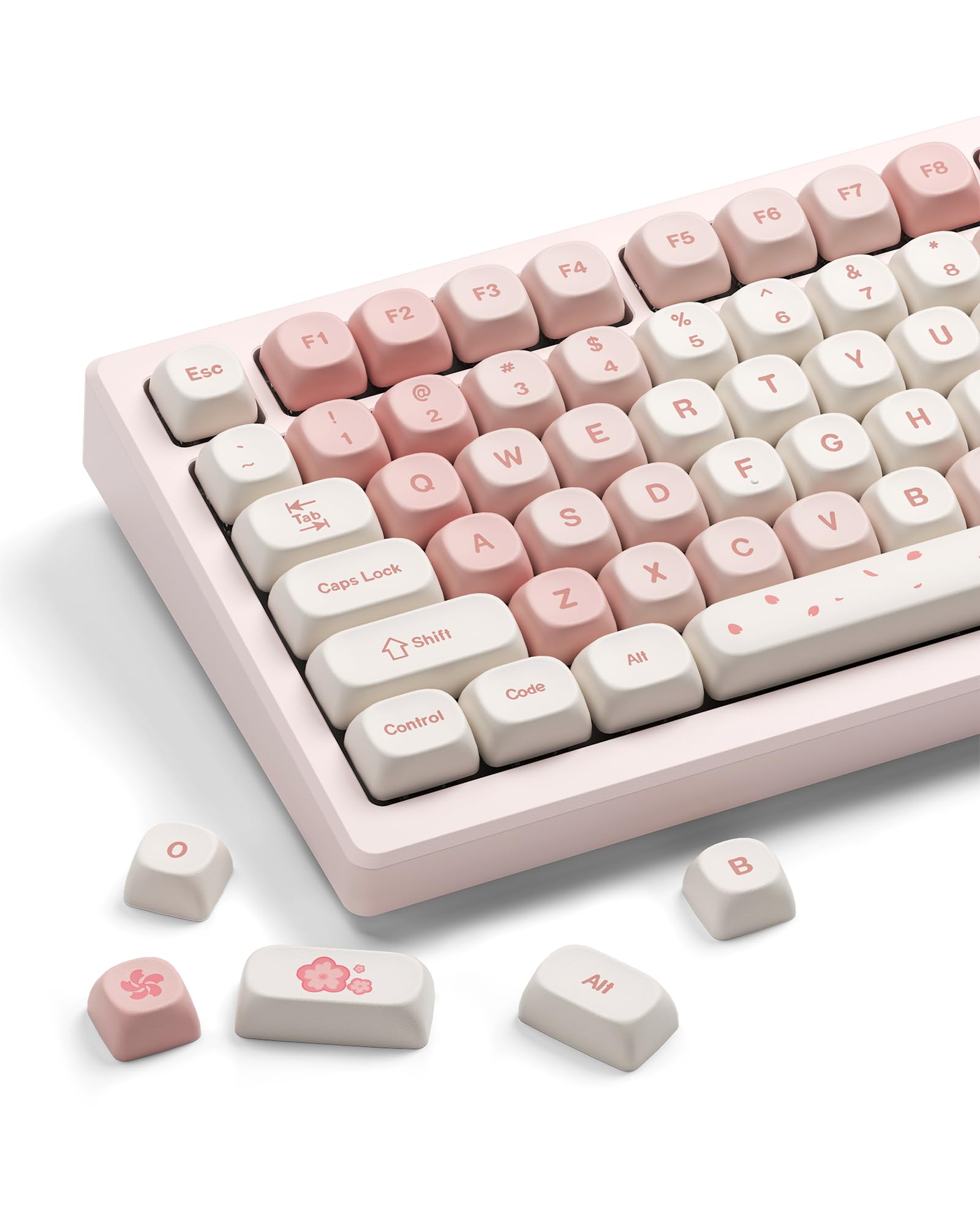 Amazon.com: XVX Keycaps - Pink Cute PBT Keycaps, MOA Profile Key