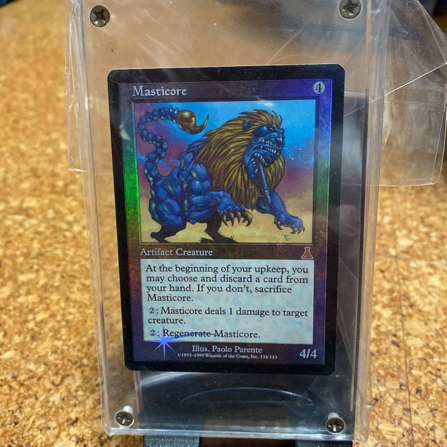 Amazon.co.jp: MTG Masticore Foil (EN) : Toys & Games