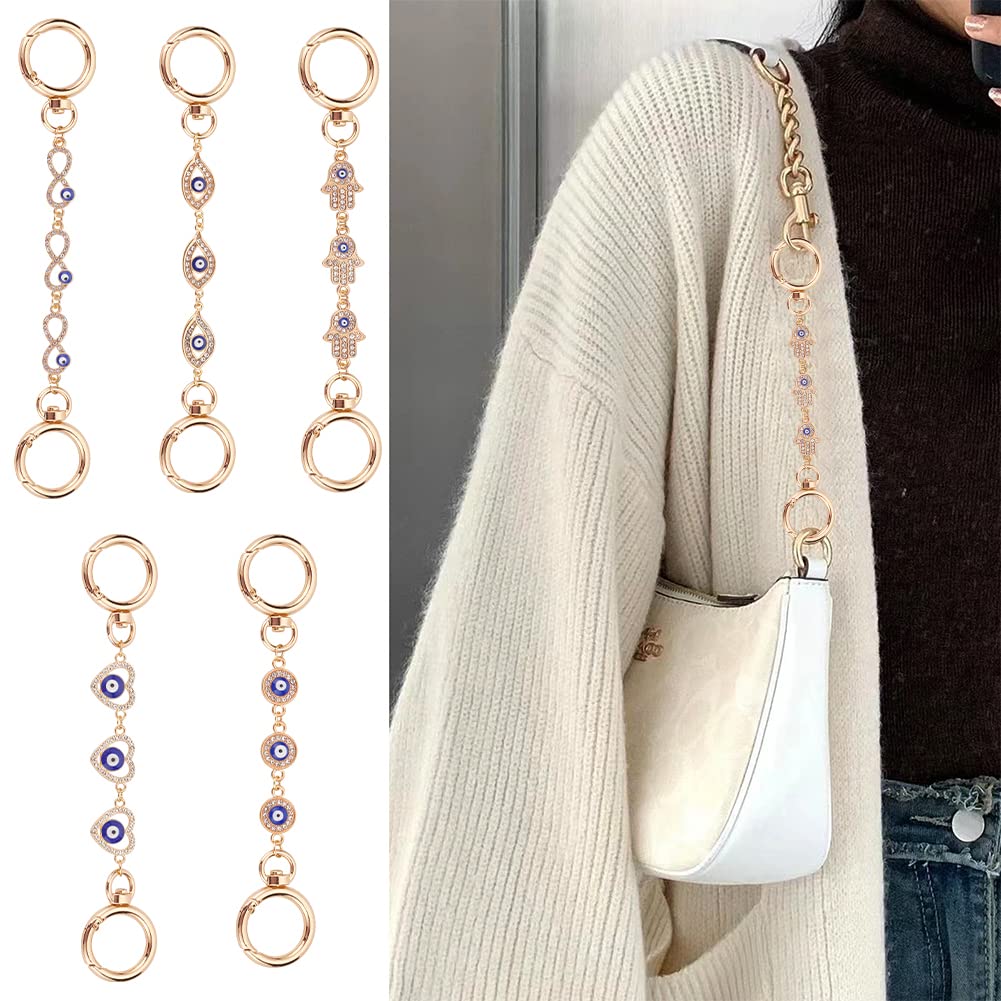 Amazon.co.jp: WADORN 5本 バッグ延長チェーン 短い バッグ チェーン