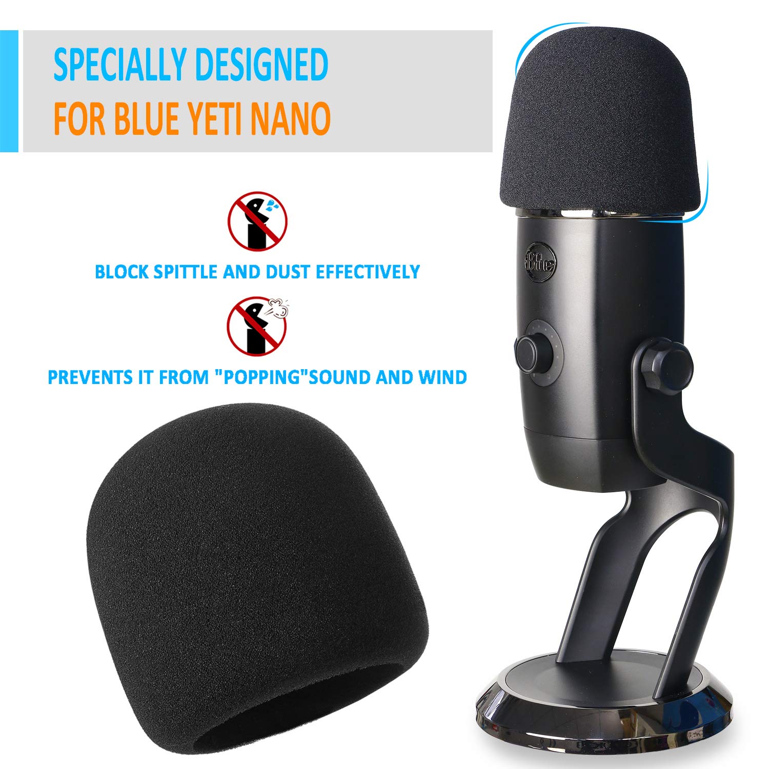 Amazon | YOUSHARES Blue Yeti X ショックマウント ポップフィルター