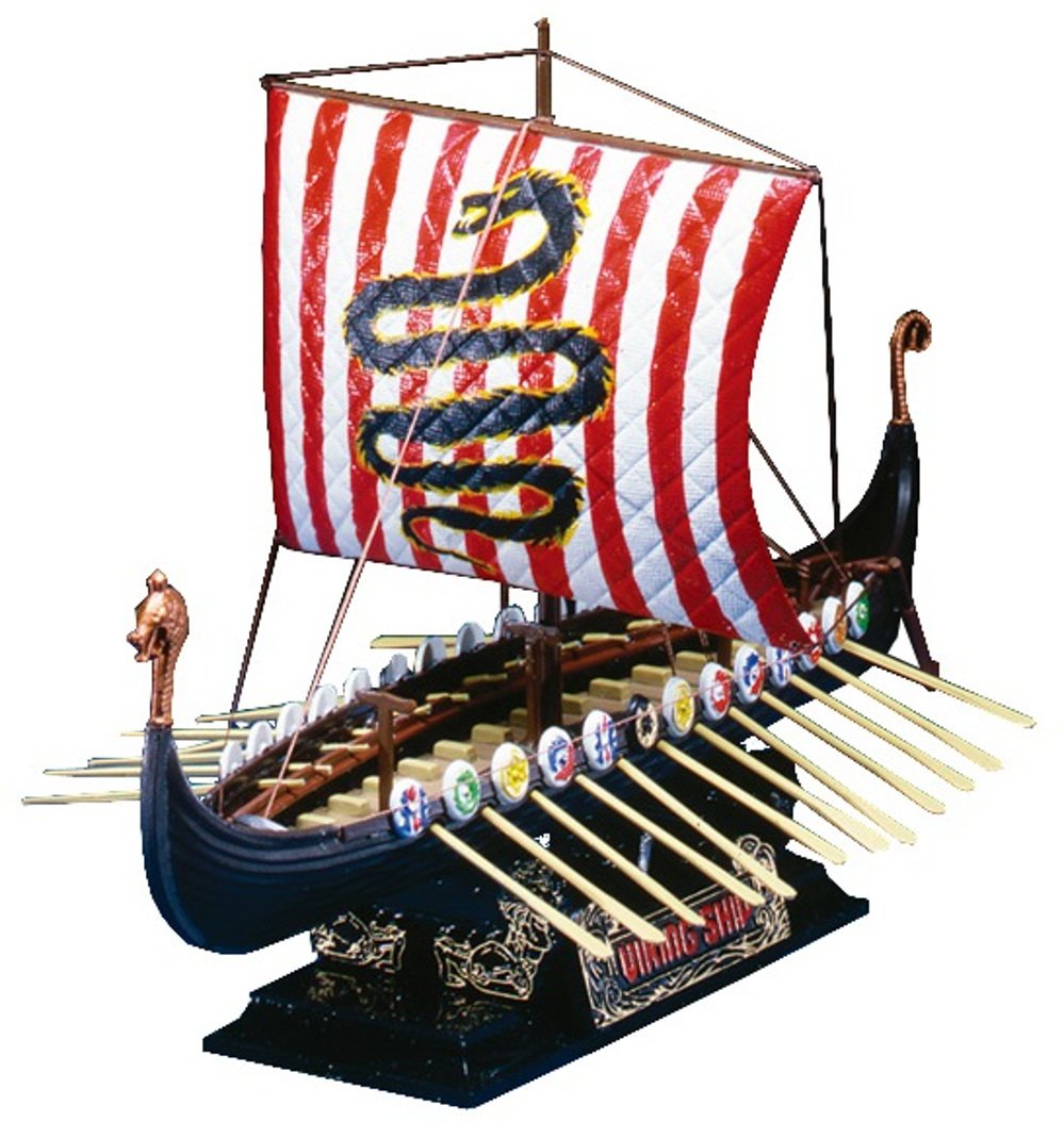 Amazon.com: #3 Viking Ship 9th Century AOS43172 by AOSHIMA : Arts